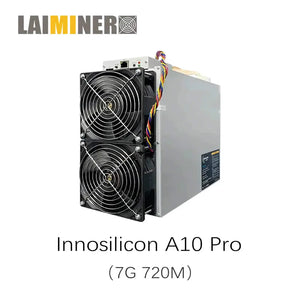ETC Miner Innosilicon A10 PRO 720MH/S Consumption Crypto Mining Machine High Income EtHash With 1295W PSU Included