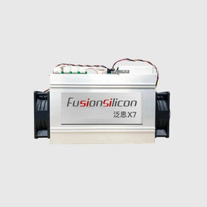 FusionSilicon X7 262Gh/s Dash Crypto Mining Asic miner Power Consumption 1420W With Power Supply Optional